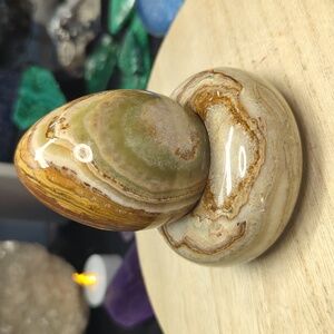 Onyx Egg and Holder
